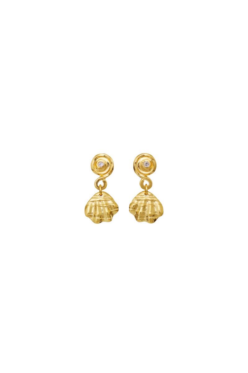 Maanesten - øreringe - Conca Earrings - Guld