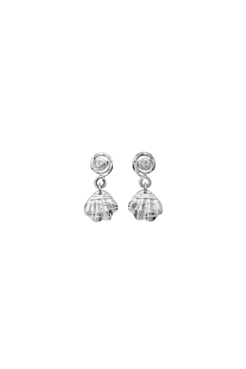 Maanesten - øreringe - Conca Earrings - Sølv