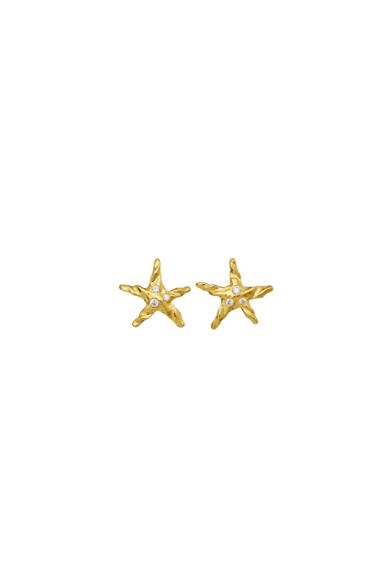 Maanesten - øreringe - Lana Earrings - Guld