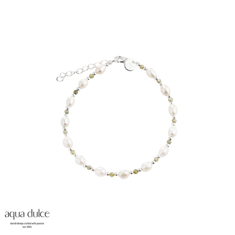 Coast Olive Bracelet  Silver