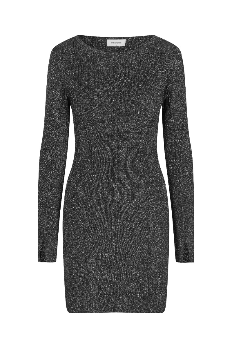 Modstr?m - Kjole - Luckymd Dress - Dark Silver