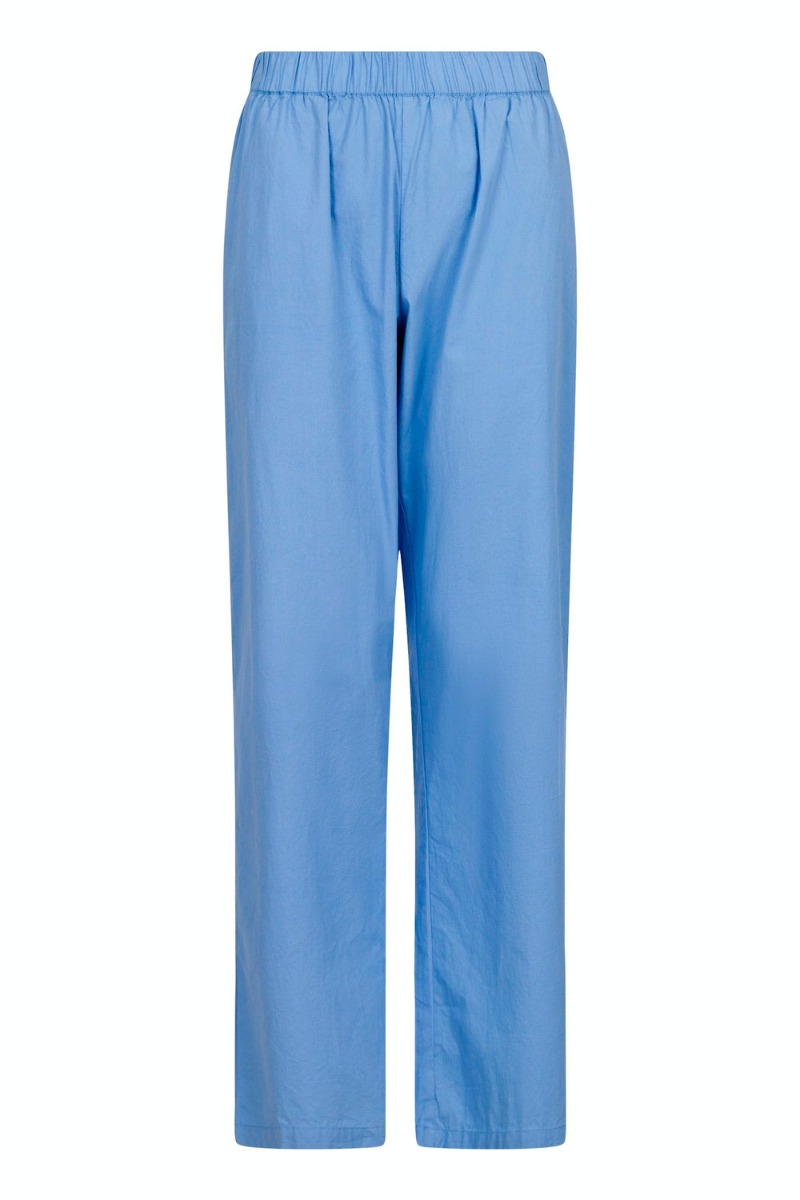 Neo Noir - Bukser - Astra C Poplin Pants - Light Blue