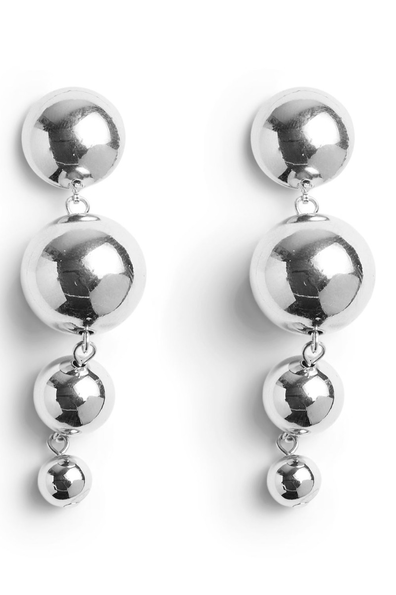 Pieces - øreringe - Pc Tanja Earrings Box - Silver Colour