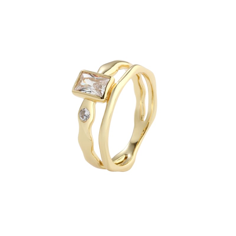 Ring Edge 62 fra Aqua Dulce - Eksklusiv Smykkeoplevelse