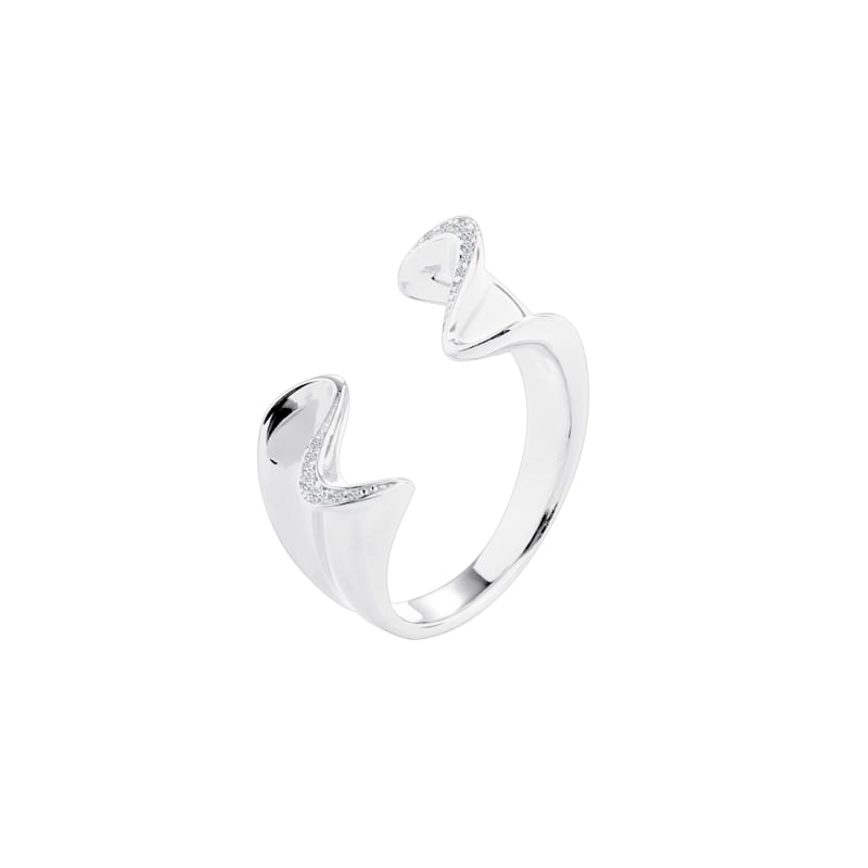 Ring Darling River i 925 Sterling Sølv med Klare Zirkoner