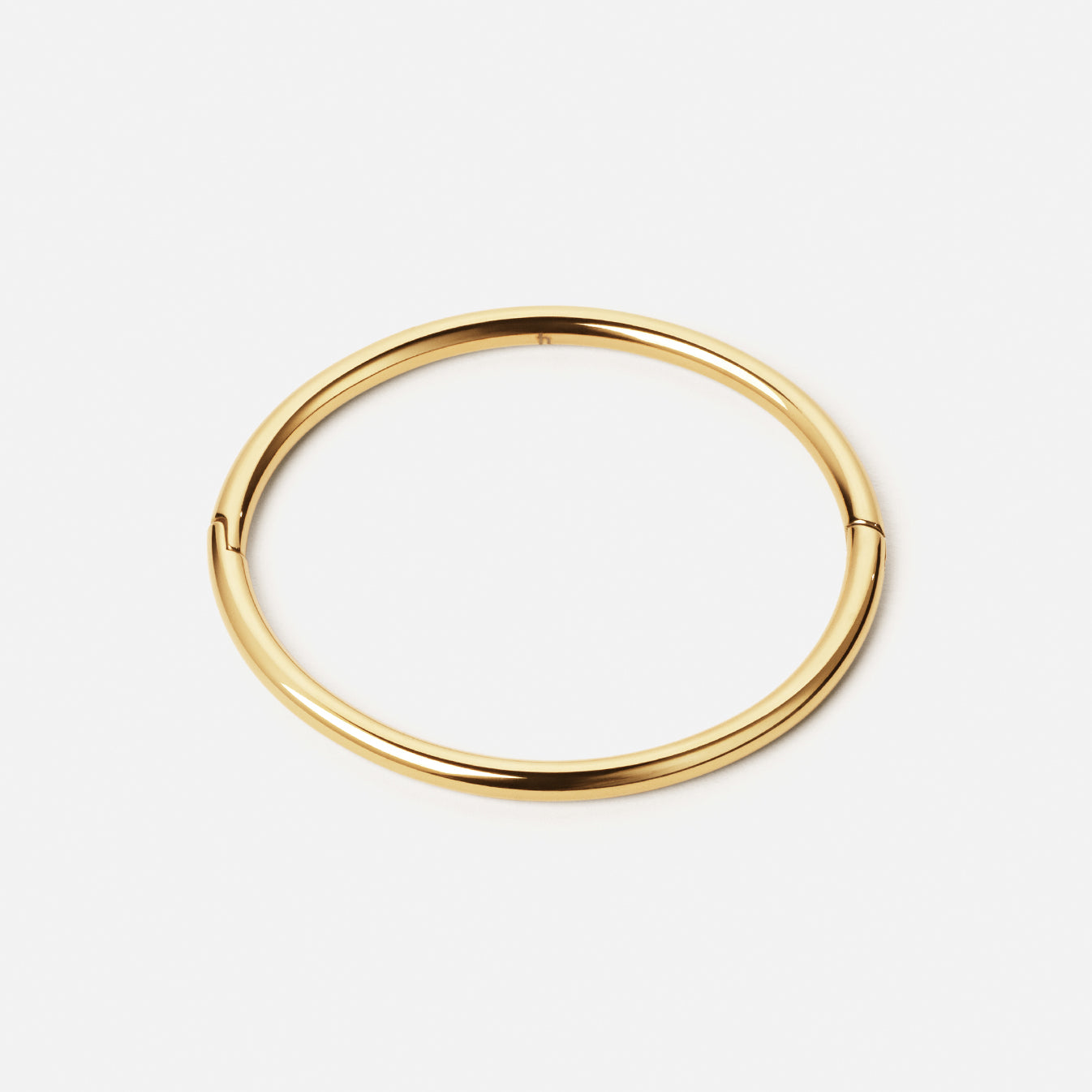 Klassisk Bangle 18k Guldbelagt 4mm fra Josephine Nord