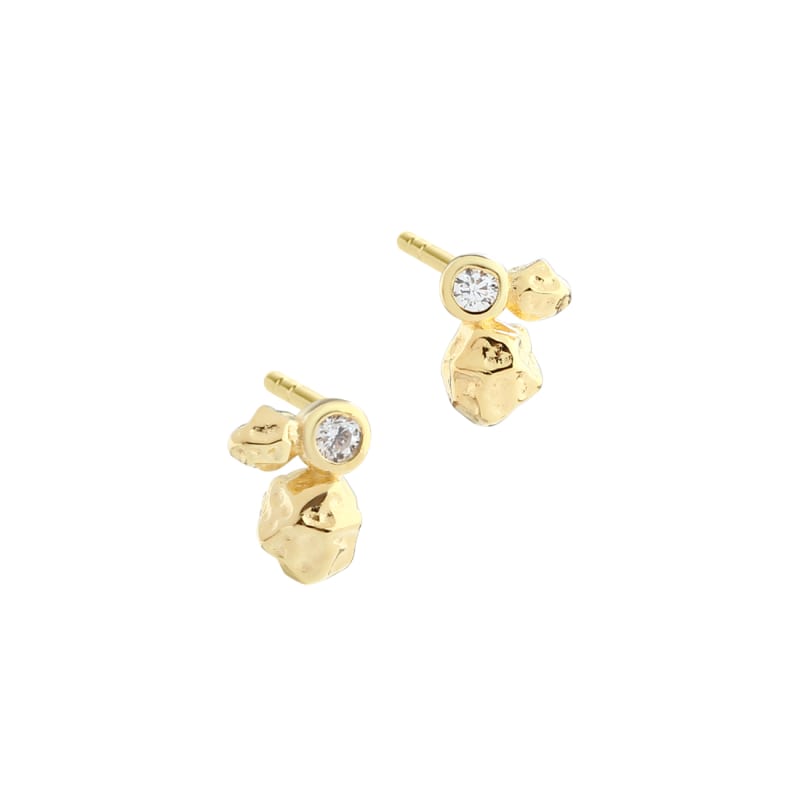 Darling Rock Earstud  Golden