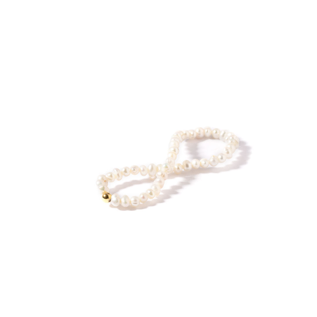 Eksklusivt Armbånd med Ferskvandsperler - Pearlstring