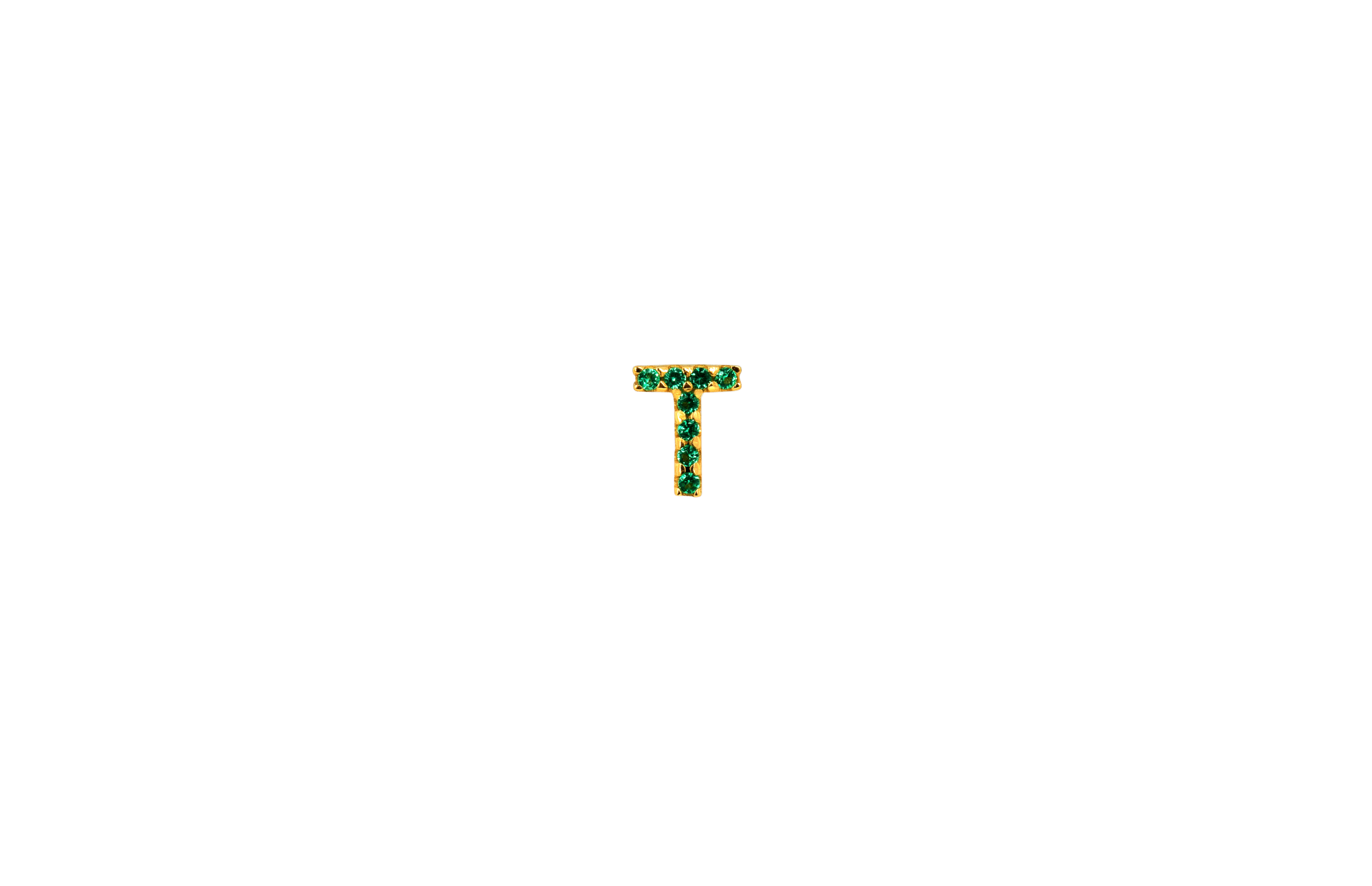 Ix T Green Earring