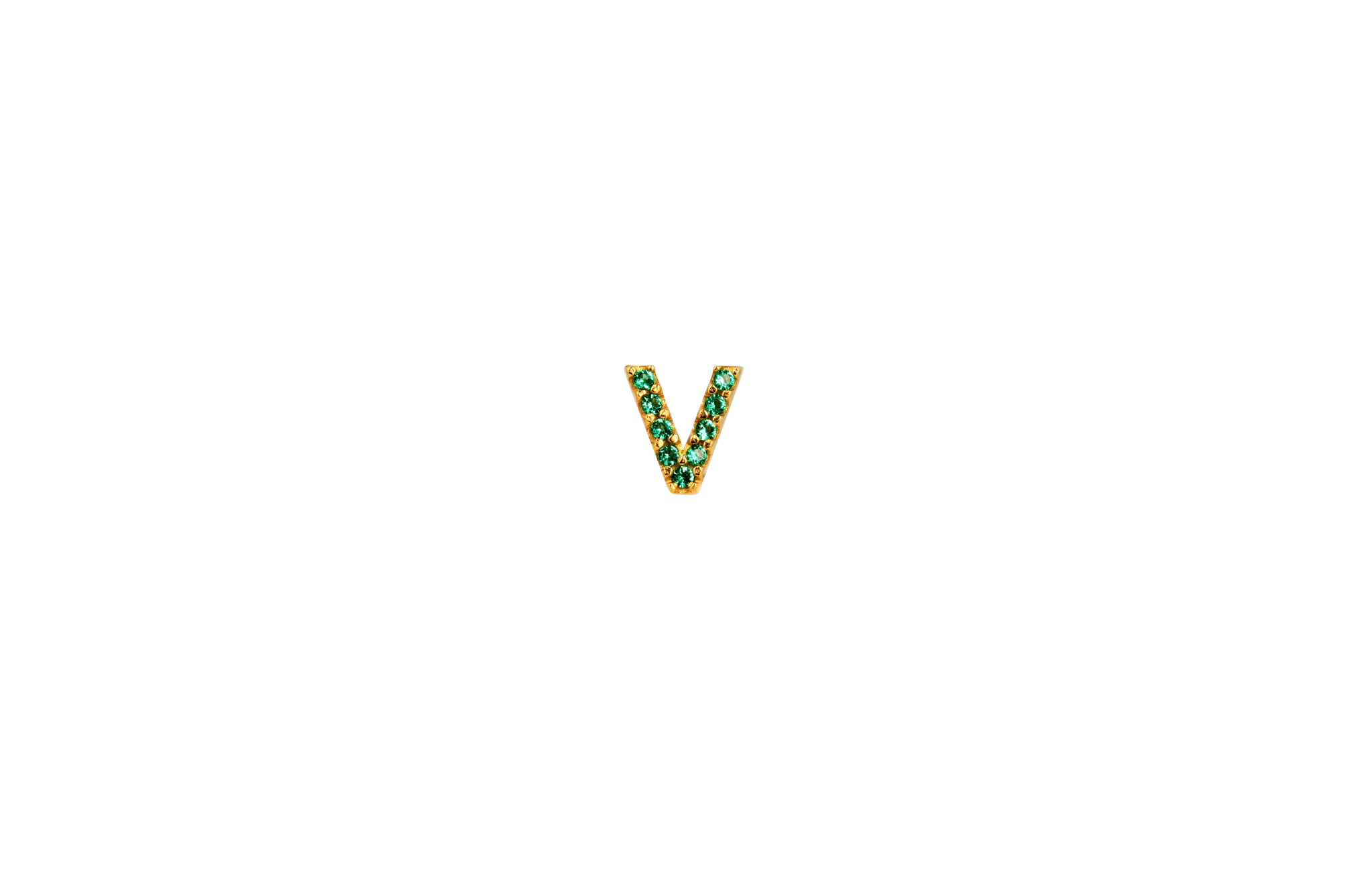 Ix V Green Earring