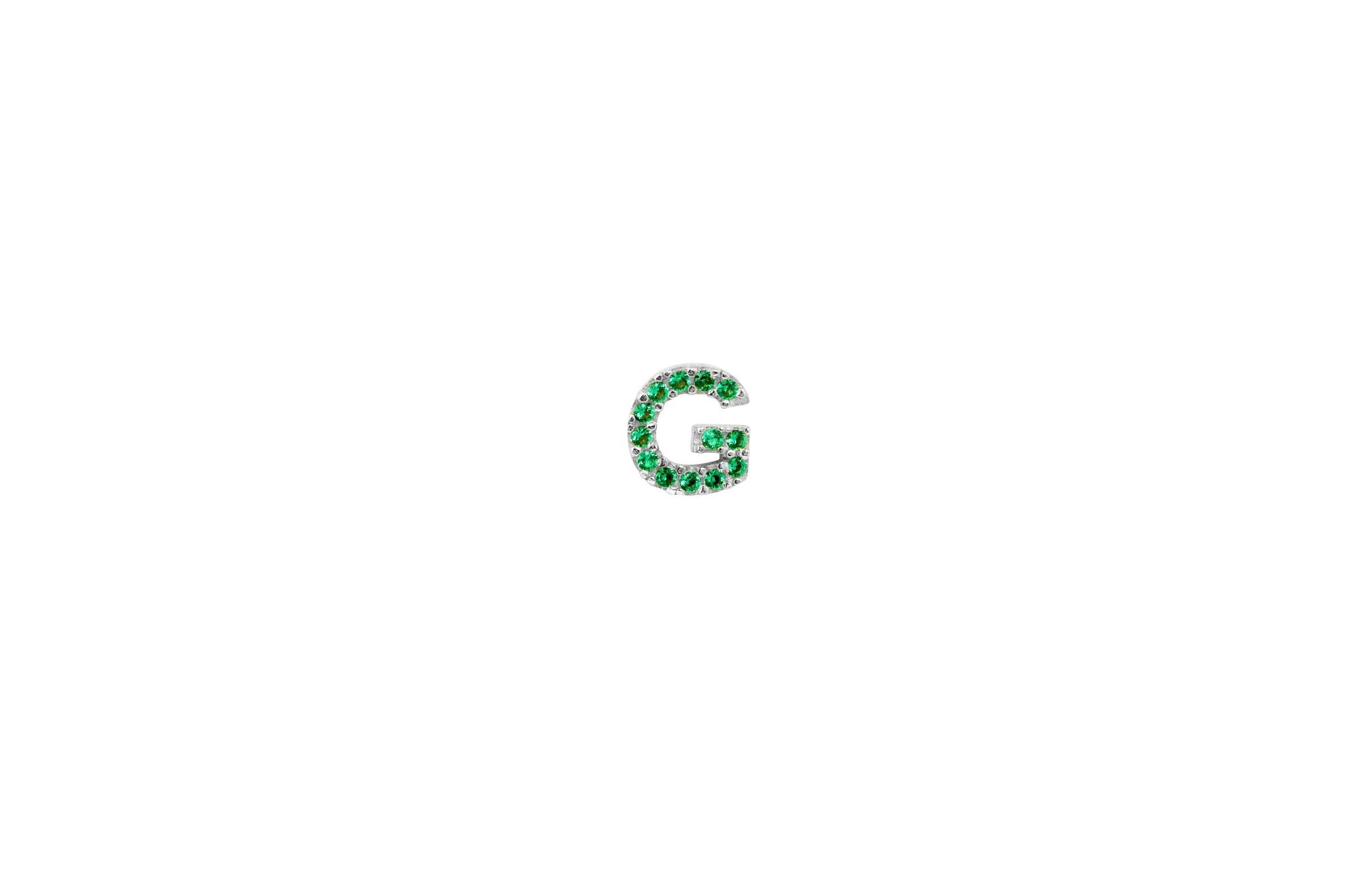 Ix G Green Earring Silver