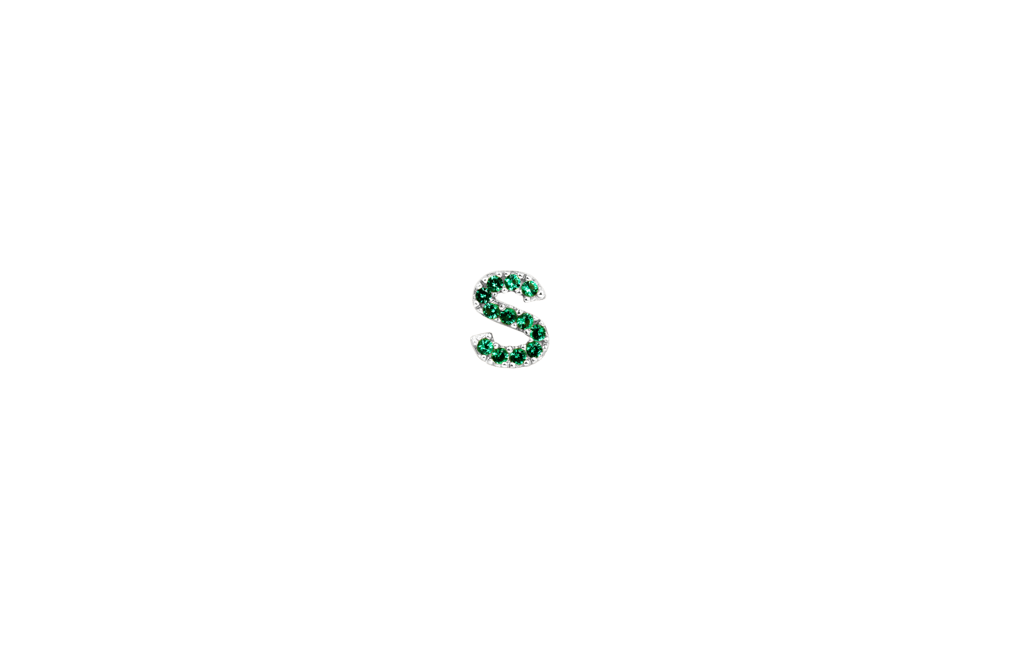 Ix S Green Earring Silver