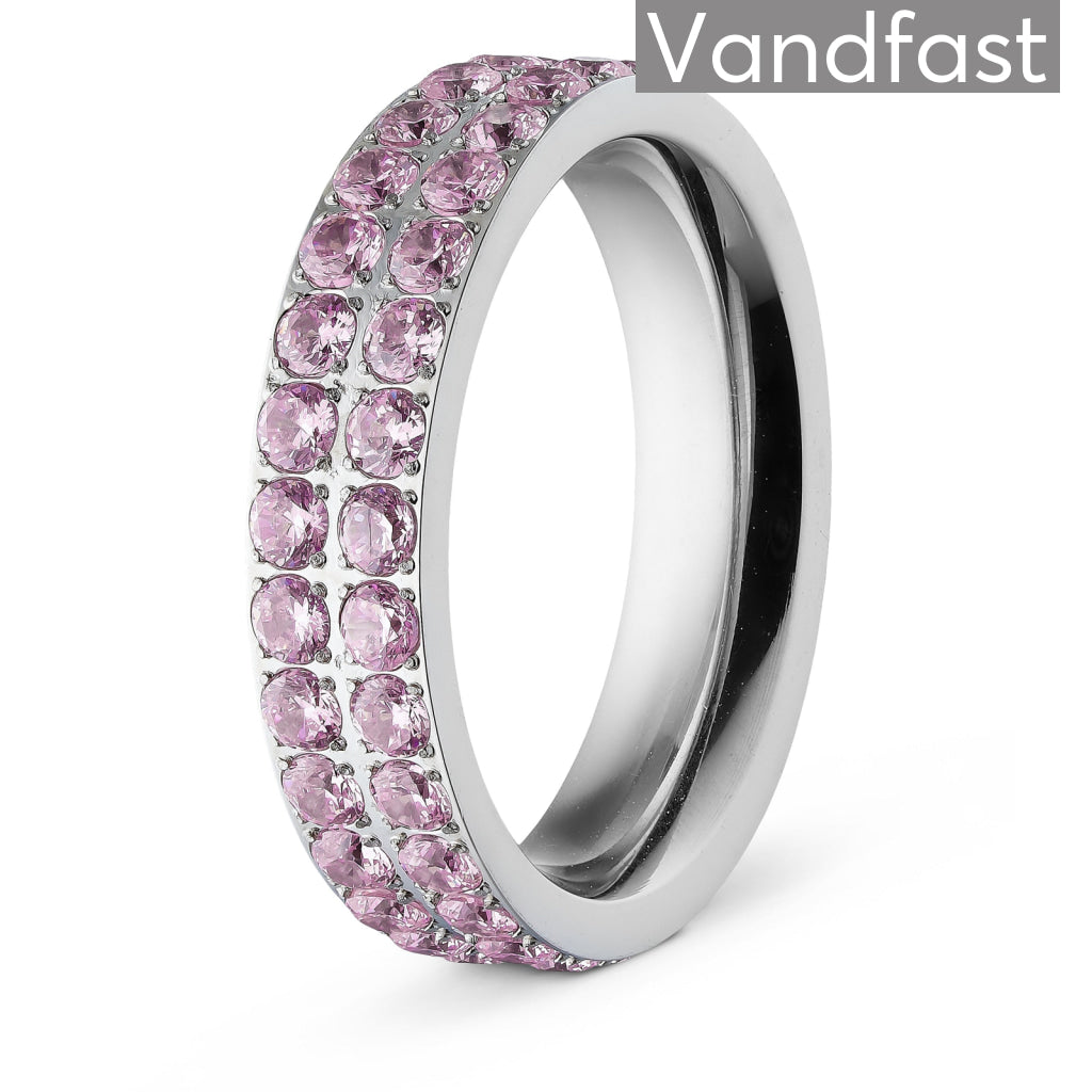 Annebrauner Alliance Pink Ring – Eksklusiv Smykkeæske