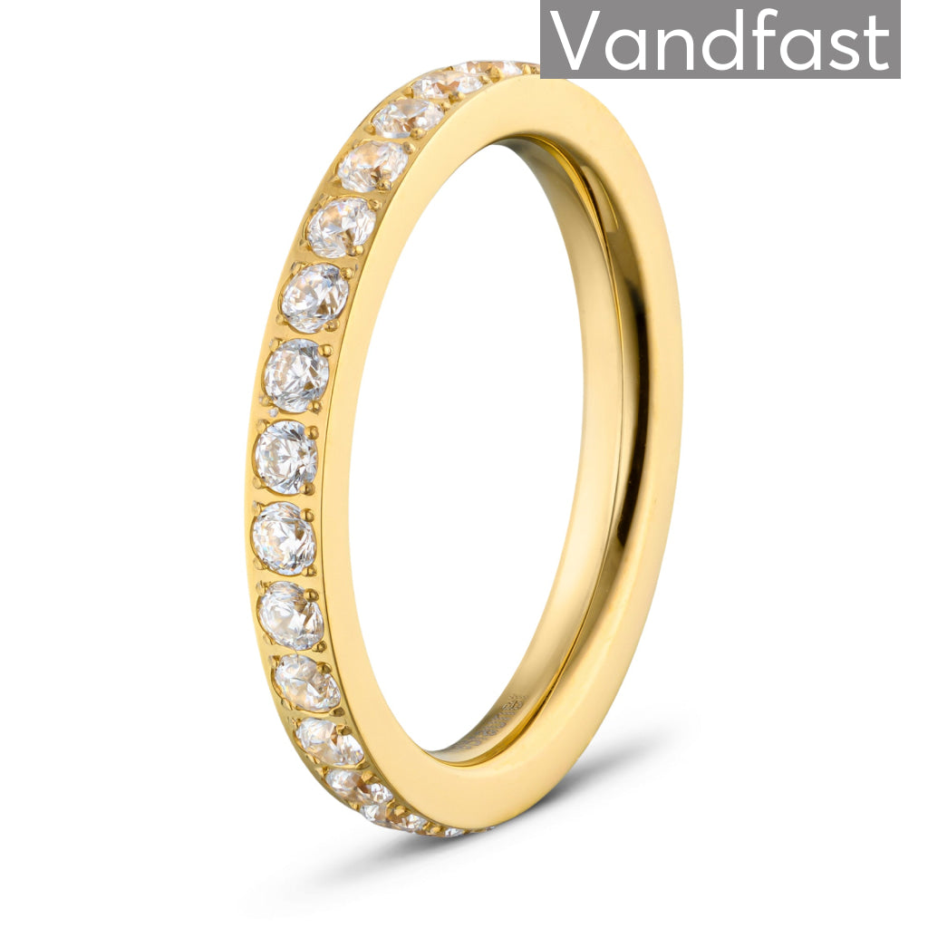 Annebrauner Alliance Ring i 18k Guld - Elegant Smykke