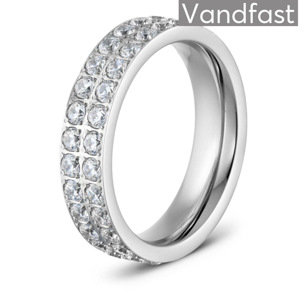 Annebrauner Alliance Ring - Elegante CZ Zirkonia Smykker