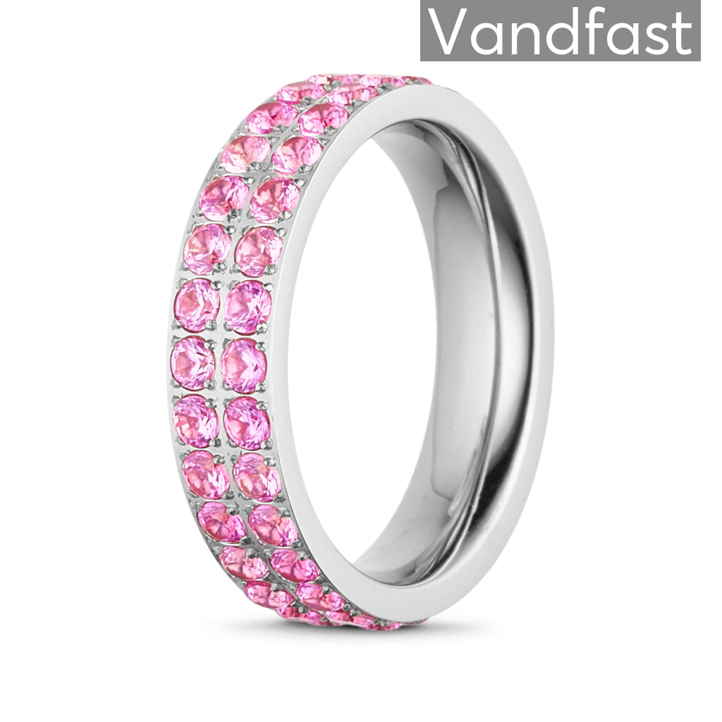 Annebrauner Alliance Rose Ring – Eksklusivt Smykke med CZ Zirkoniaer