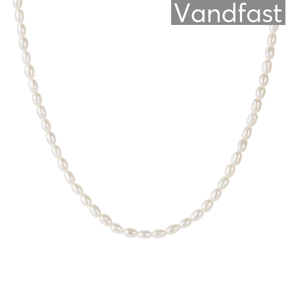 Annebrauner Lovely Pearl Halskæde - 18k Guldbelagt Smykke