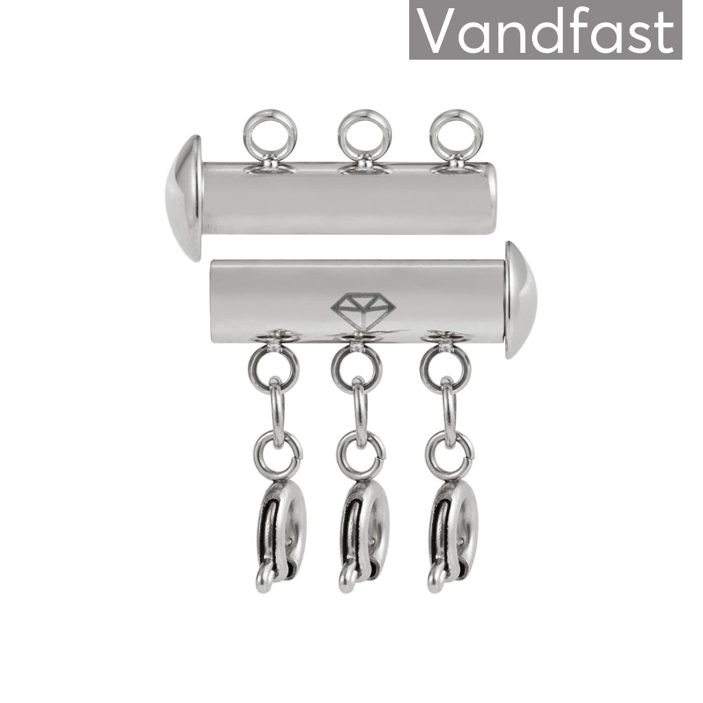 Annebrauner Magnetisk Smykkeboks med 3 Klemmer - Vandfast