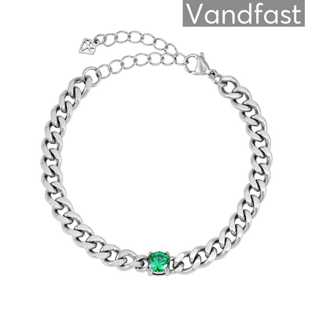 Annebrauner Panzer Green Armbånd i eksklusiv smykkeæske