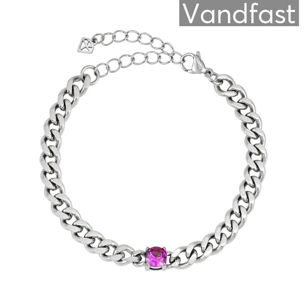 Annebrauner Panzer Rose Armbånd i eksklusiv æske