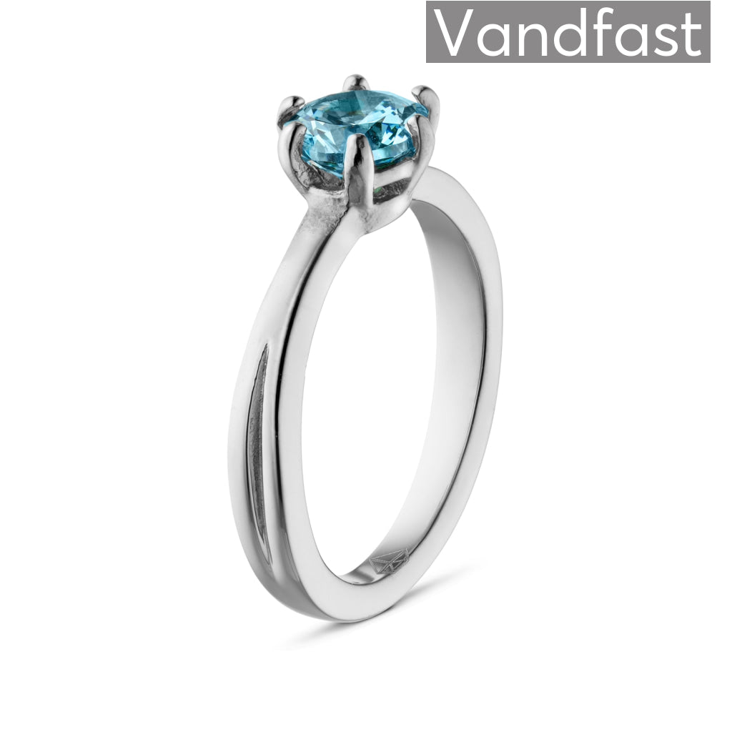Annebrauner Prinsesse Aqua Blå Ring - Elegance til Dit Smykke
