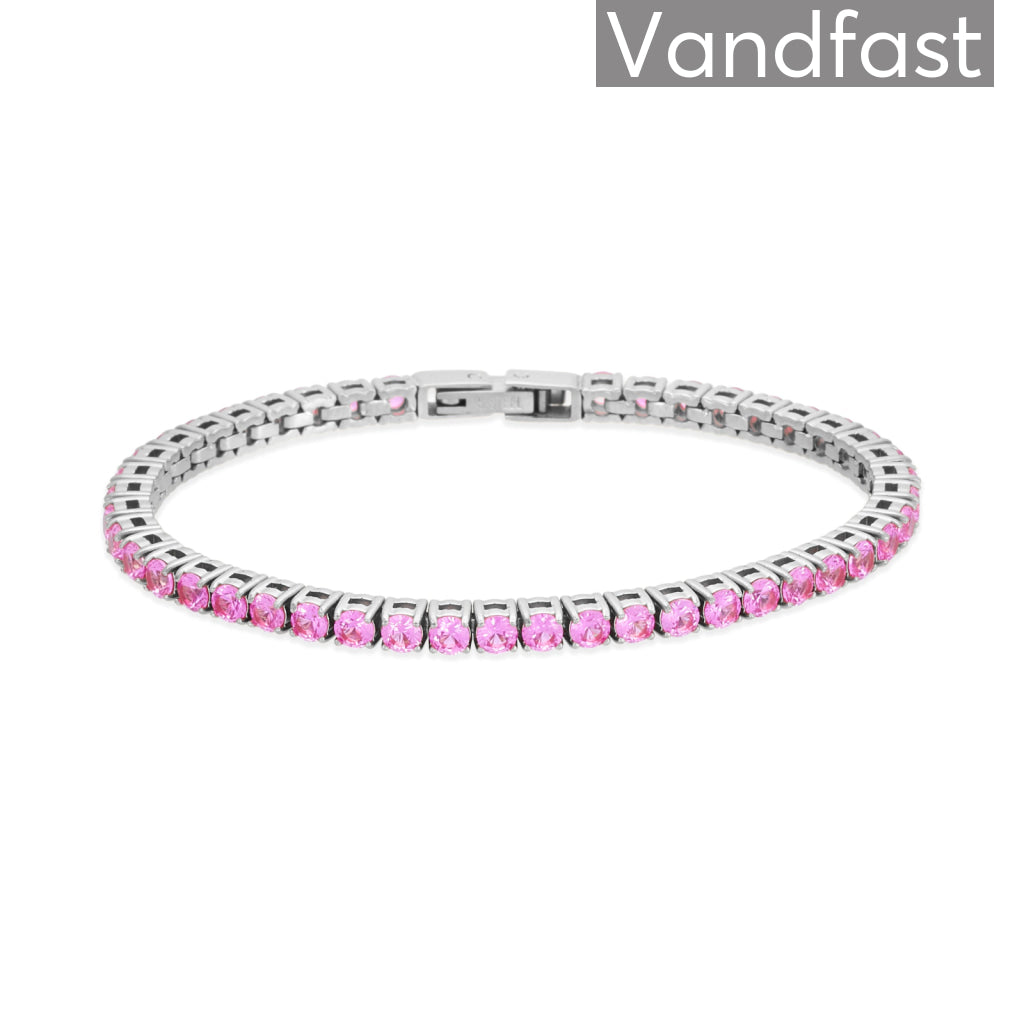 Annebrauner Tennis Petite Rose Armbånd - Luksus Smykke