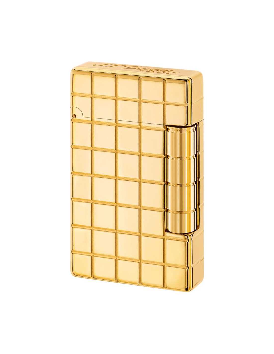 S.T. Dupont Lighter "Initial" Guld Farve - Black Friday Tilbud