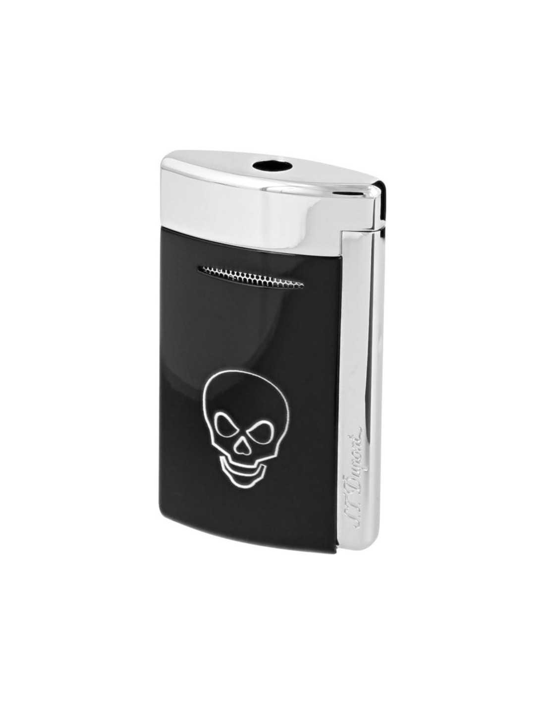 Dupont Minijet 3 "Black Skull" - Kvalitets Stormlighter