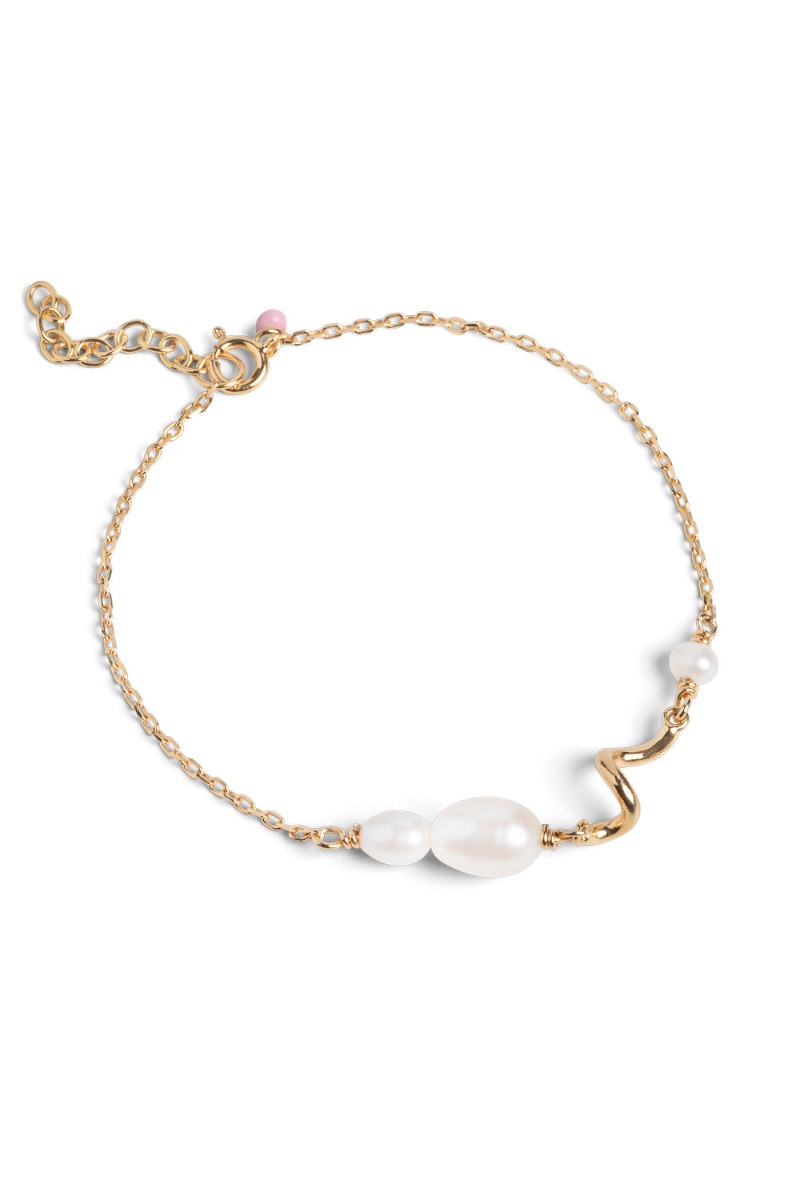 ?ø Enamel - Armbånd - Pearlie Twist Bracelet - Pearl