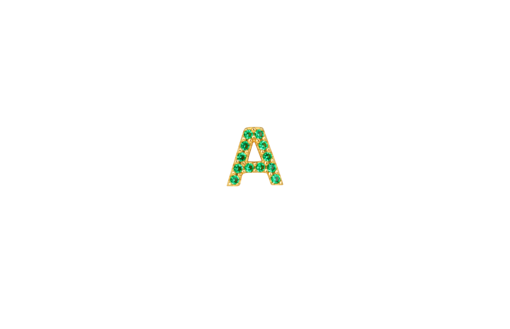 Ix A Green Earring