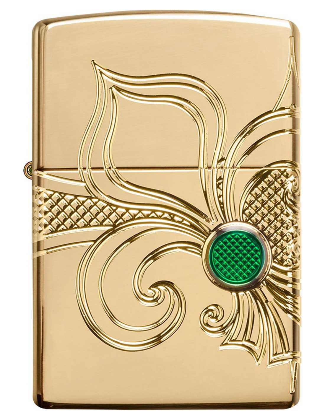 Zippo Lighter "Fleur De Lis" Limited Edition med æske