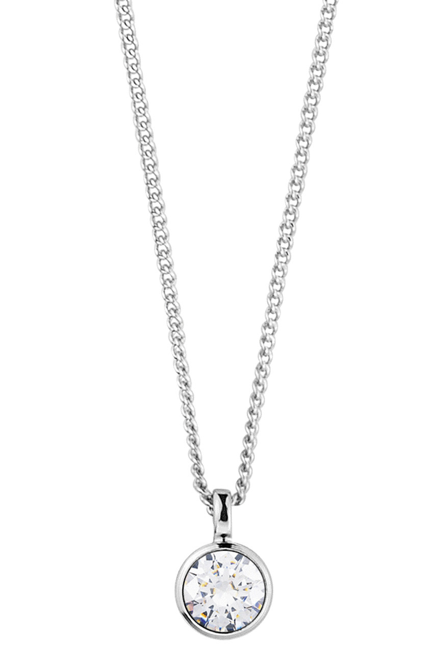 Dyrberg/Kern Ette Halskæde med Swarovski Krystal i Sølv