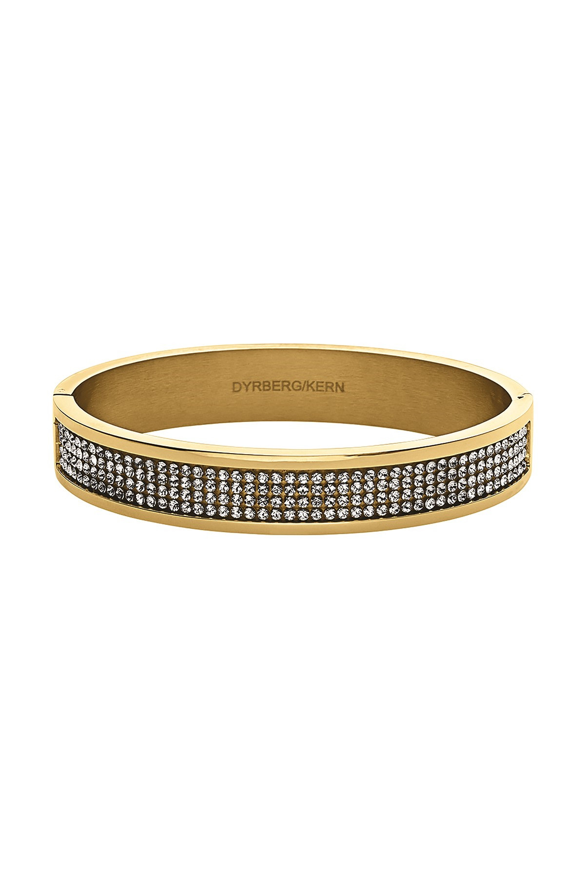 Dyrberg/Kern Heli Armbånd i Guld med Swarovski Krystaller