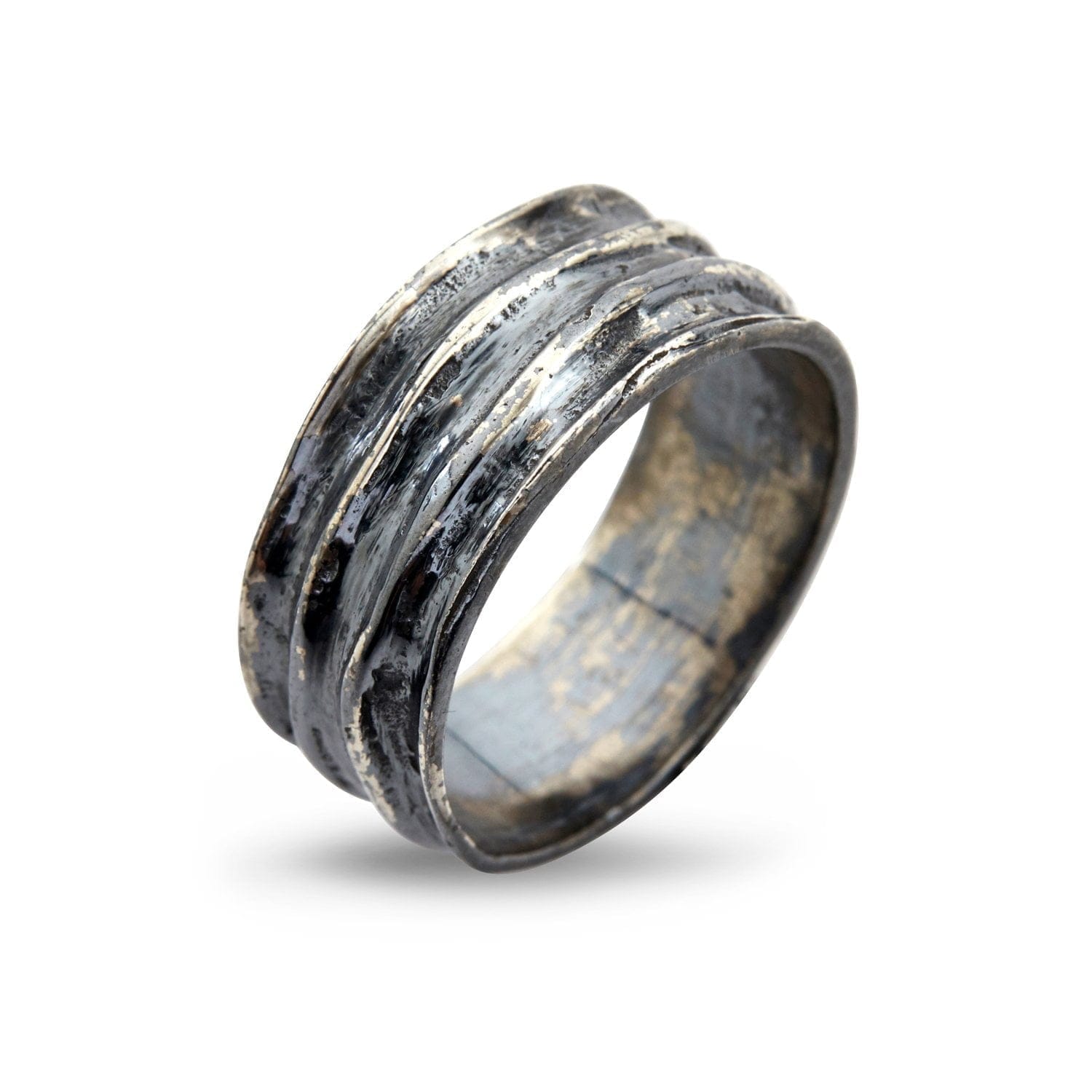 Mountaineer Ring – Håndsmedet Sølvring til Mænd