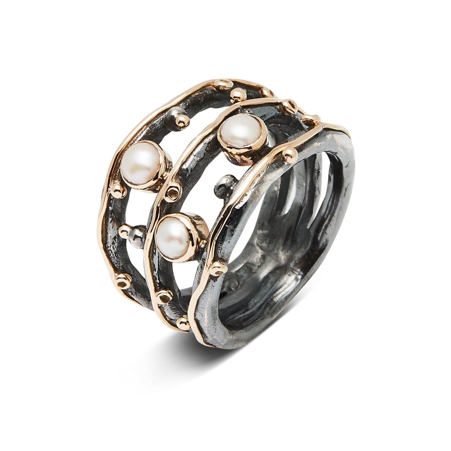 Zeus Tribeca Perle Ring - 52