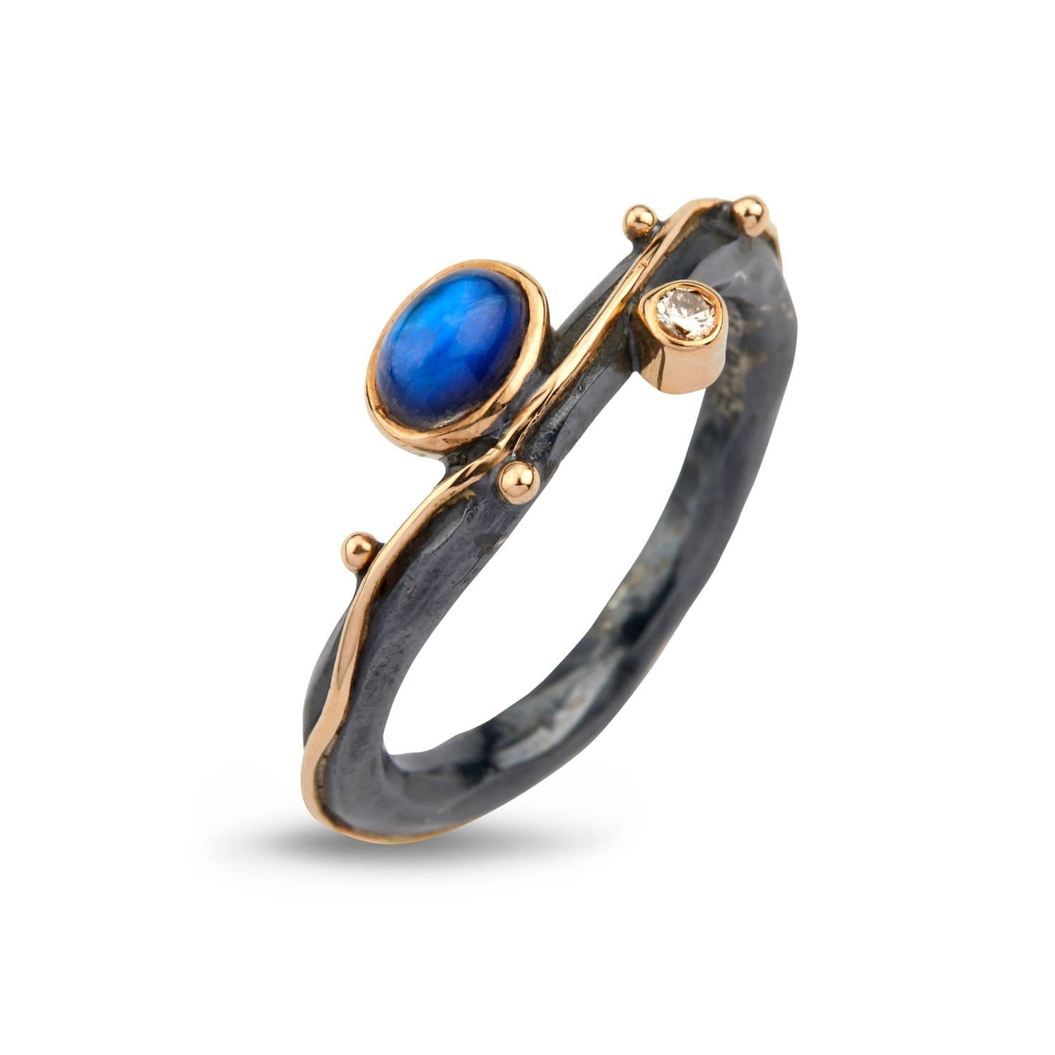Ring Louise Rainbow Moon – Elegance til drømmere