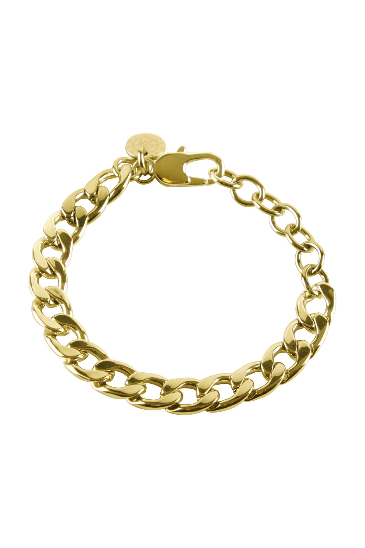 Dyrberg/Kern Jolie Armbånd i Guld med Krystalvedhæng