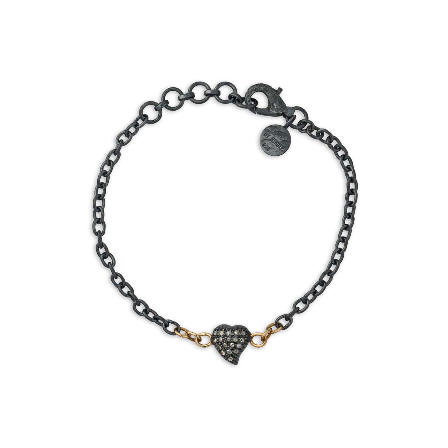 Victoria Heart Pave Armbånd - Eksklusivt Tilbud!
