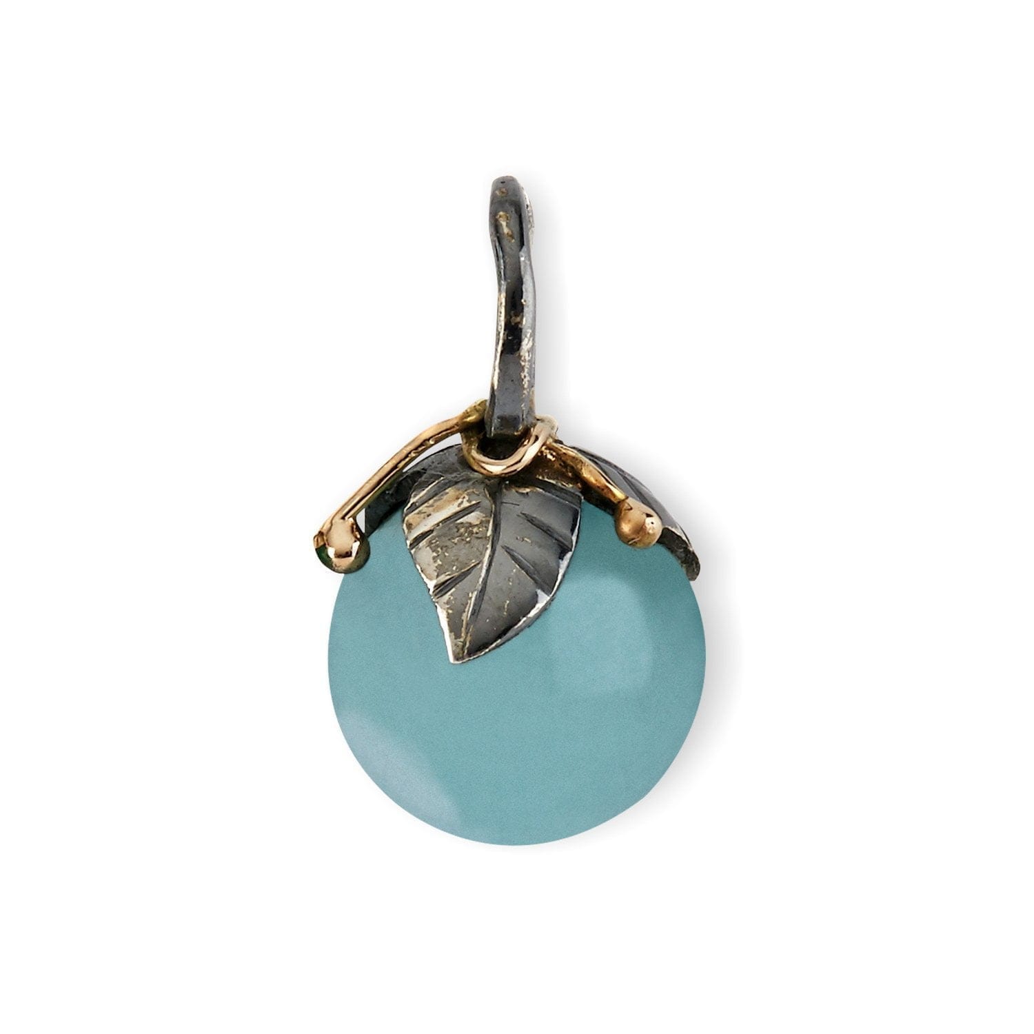 Urban Leaf Drop Aquamarine Vedhæng L