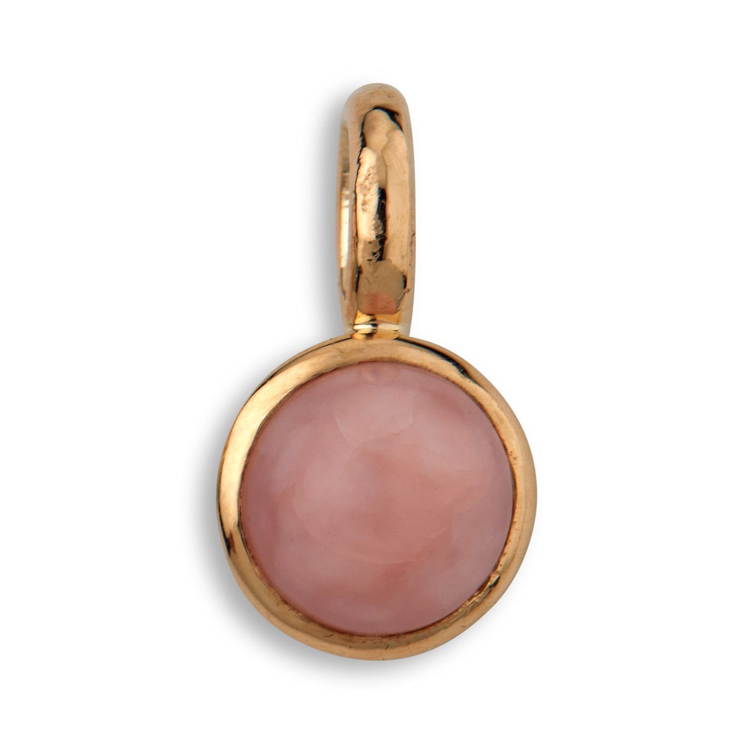 Victoria Pink Opal Vedhæng i 14 Karat Guld