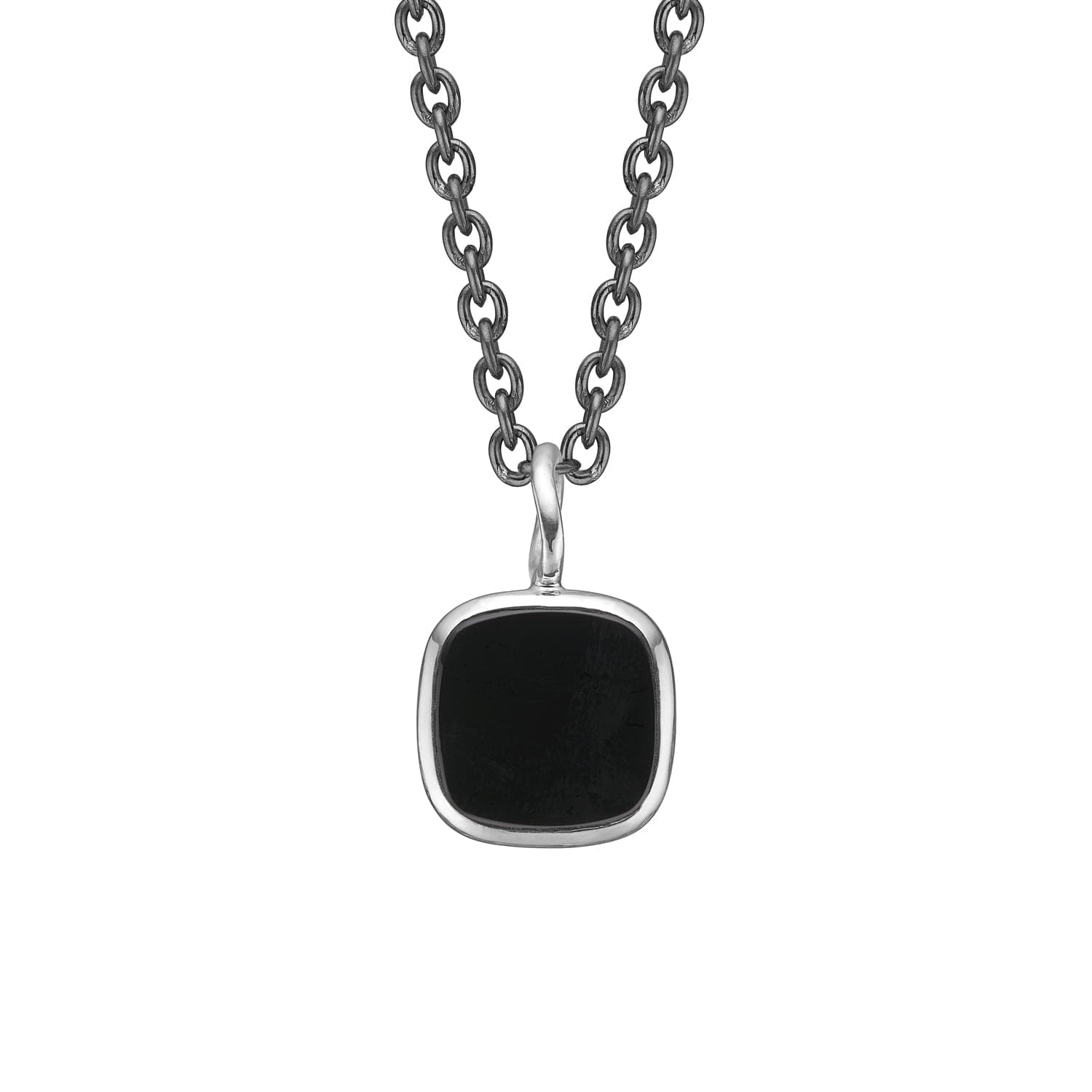 Nordkraft Black Onyx Vedhæng - Håndlavet Smykke