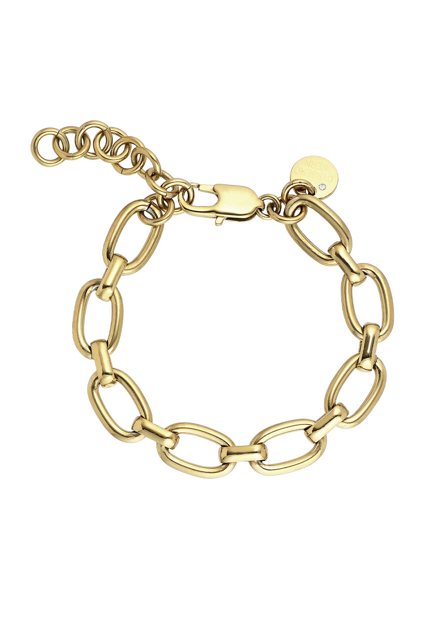 Dyrberg/Kern Jamb Armbånd i Guld - Elegant Dame Smykke