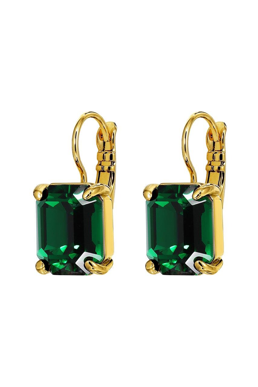 Dyrberg/Kern Segin Ørering i Guld - Art Deco Design