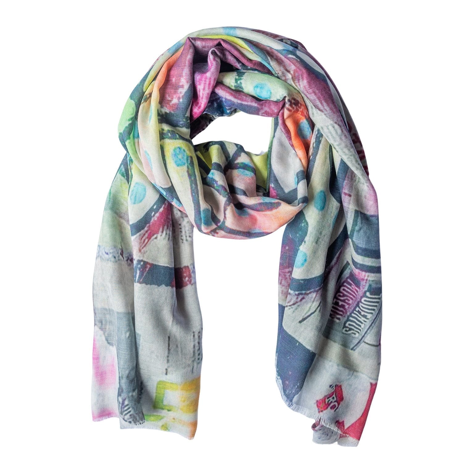 Neon Wings Tørklæde