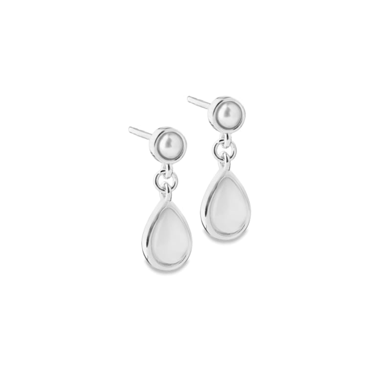 Celestia Pearl Drop   Silver