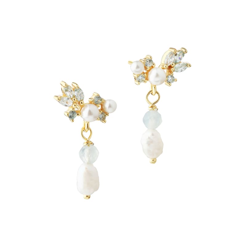 Sinna Pearl Earstud  Golden