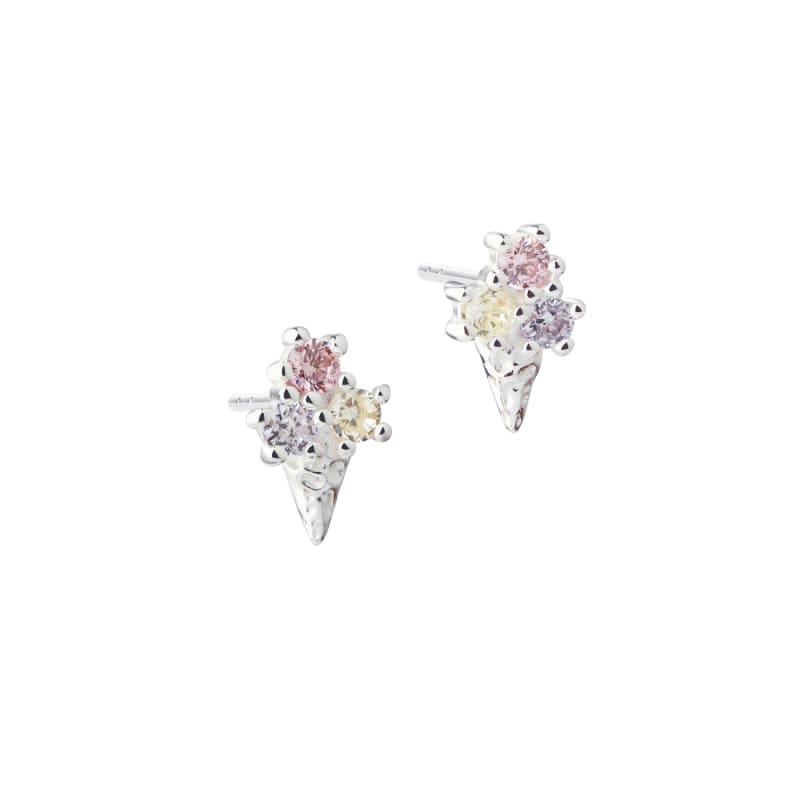 Frozen Earstud  Silver