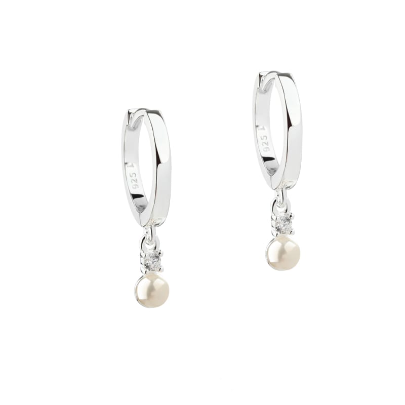 Darling Bubbels Maren Hoop  Silver