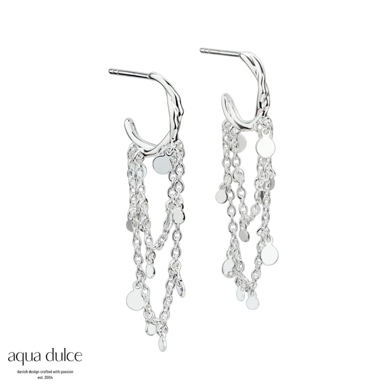 Elegant Hoop 12 Mm  Silver