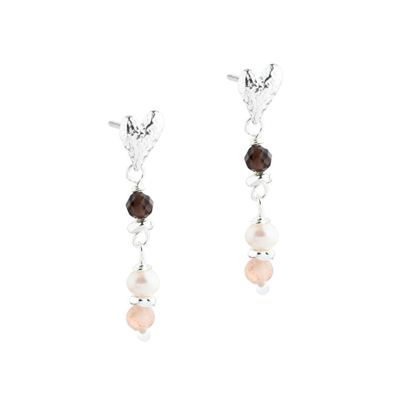 Love Me Long Earstud  Silver